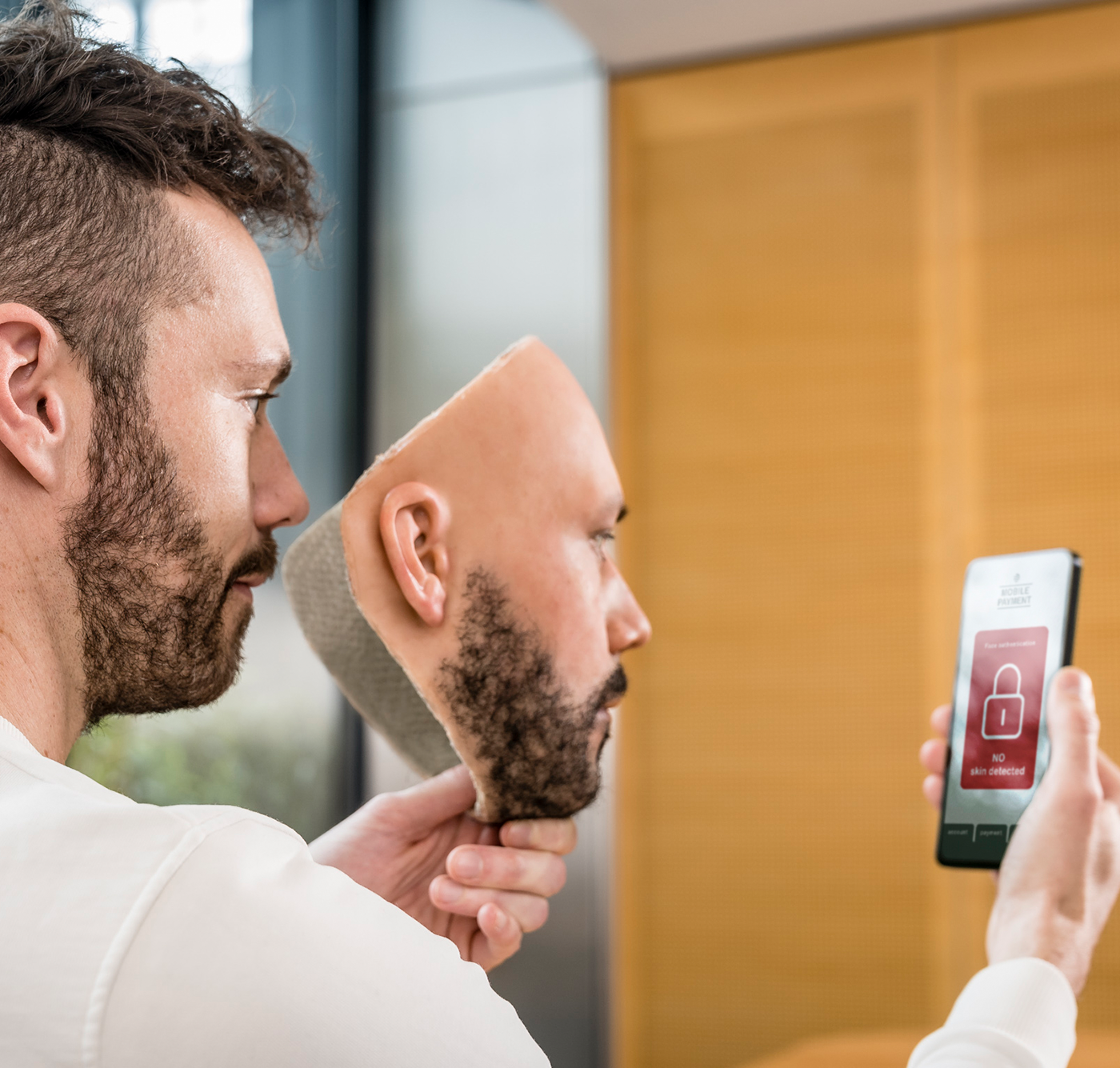 trinamiX 3D Imaging Mobile Payment: spoof-proof face authentication