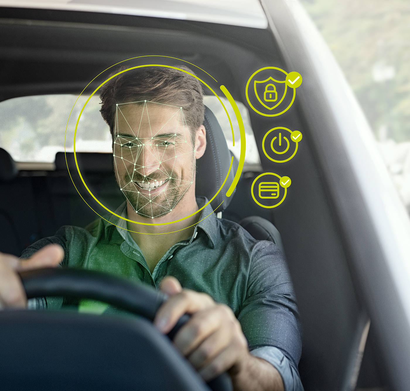 trinamiX Face Authentication_Automotive_in-car payment